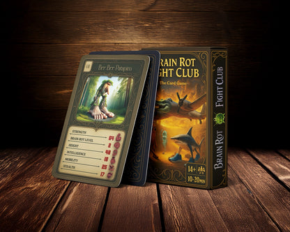 Brain-Rot Fight Club Card Game