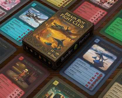 Brain-Rot Fight Club Card Game