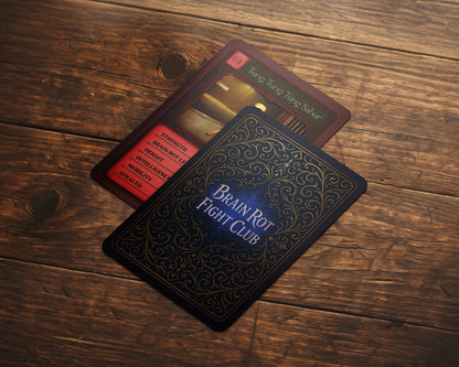 Brain-Rot Fight Club Card Game