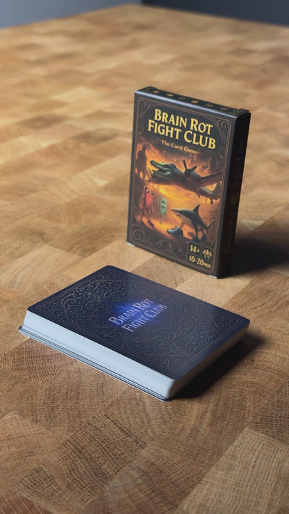 Brain-Rot Fight-Club Kartenspiel